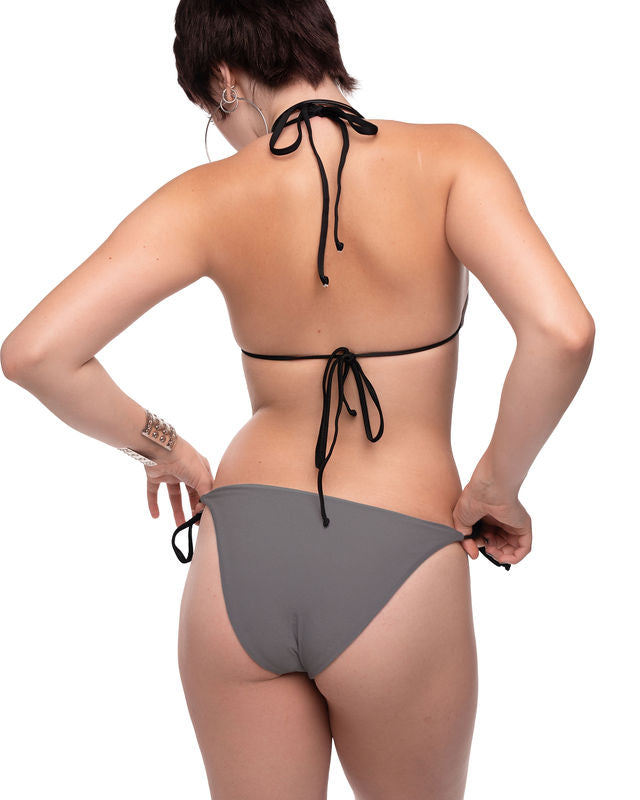 Grey Celestial Swirl Bikini Bottom